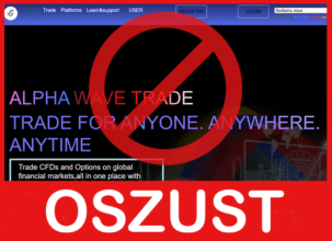 ALPHA WAVE TRADE twarz ekran