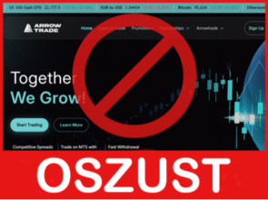 ArrowTrade twarz ekran