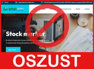 AutoxTrades twarz ekran