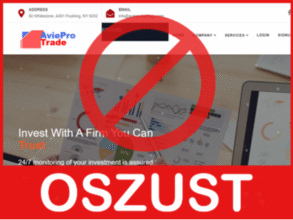 Aviepro Tradings twarz ekran