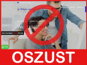 BitApex Capitals twarz ekran