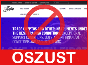 BitcoinUP twarz ekran