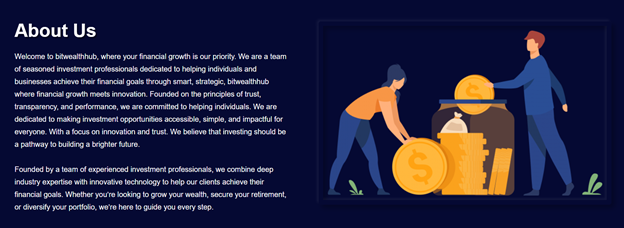 Bitwealthhub 1 ekran