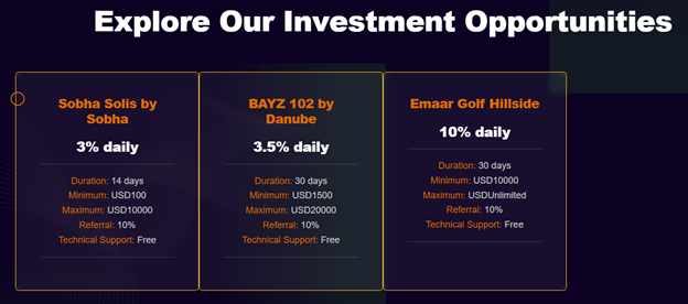 Codelux Properties 1 ekran