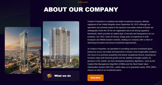 Codelux Properties 2 ekran