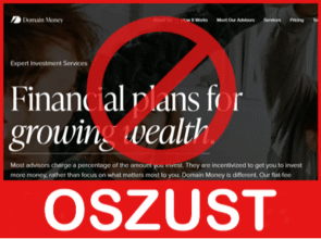 Domain Money twarz ekran