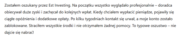 Est Investing 3 ekran