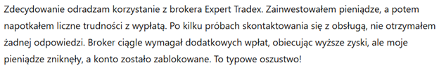 Expert Tradex 3 ekran