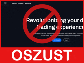 Fibo Metric Mine twarz ekran