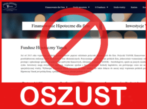 Fundusz Hipoteczny Yanok twarz ekran