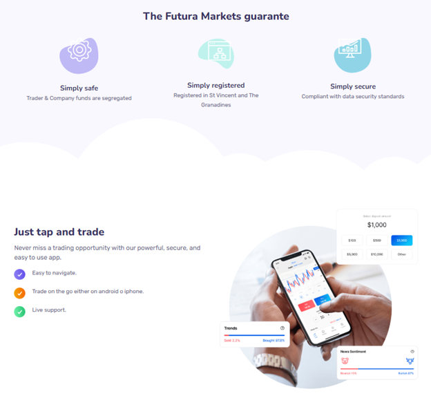 Futura Markets 2 ekran