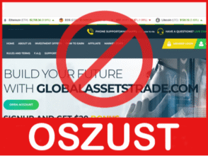 Global Assets Trade twarz ekran