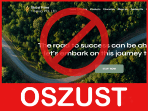 Global Prime Treasury twarz ekran