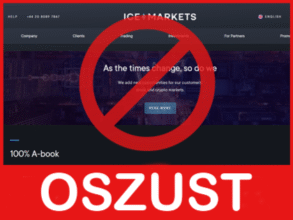 Ice markets twarz ekran