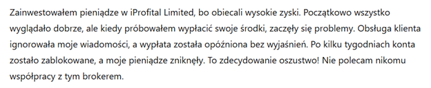 iProfital Limited 3 ekran