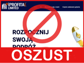 iProfital Limited twarz ekran
