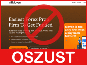 Maven Trading twarz ekran