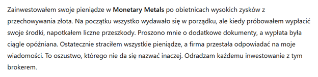 Monetary Metals 3 ekran
