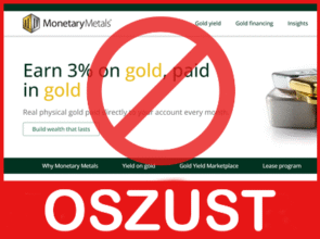 Monetary Metals twarz ekran