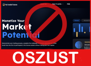 MyFundedFutures twarz ekran