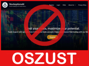 StockoptionsAI twarz ekran