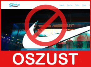 Strongtrend twarz ekran