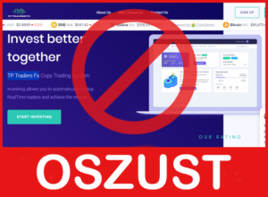 TP Traders Fx twarz ekran