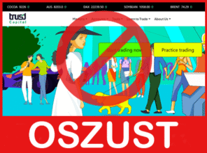 Trust Capital twarz ekran