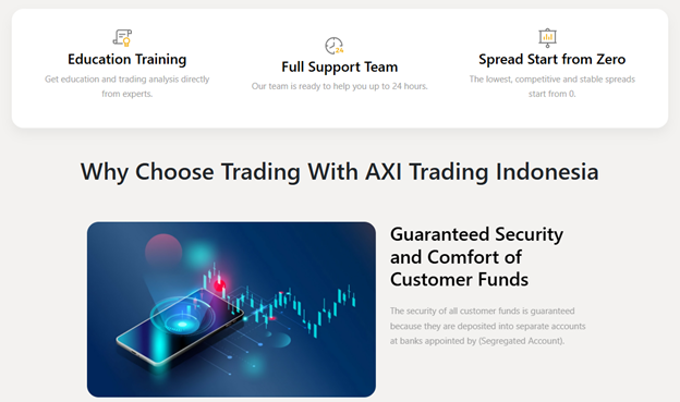 AXI Trading Indonesia 2 ekran