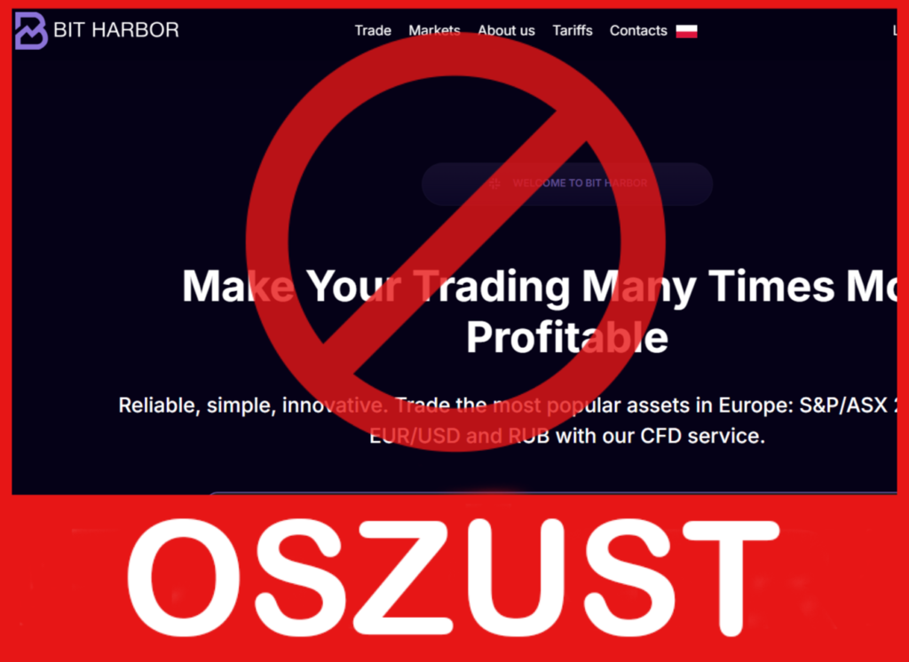 Bit Harbor twarz ekran