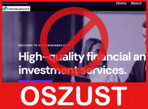 Coinsradiance twarz ekran