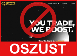 Crypto Fund Trader twarz ekran