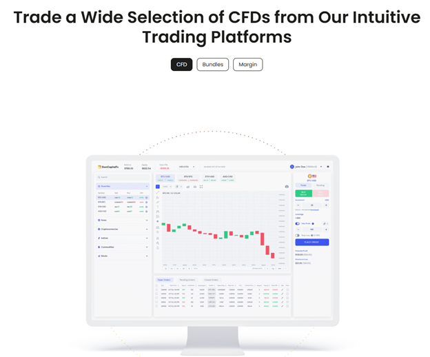 DomCapitalFX 1 ekran