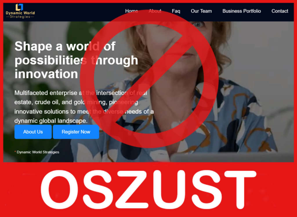 Dynamic World Strategies twarz ekran