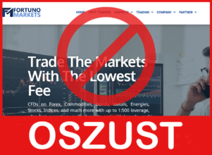 Fortuno Markets twarz ekran