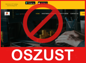 FX Tradings twarz ekran