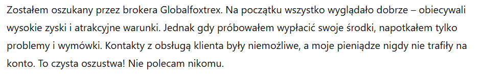 Globalfoxtrex 3 ekran