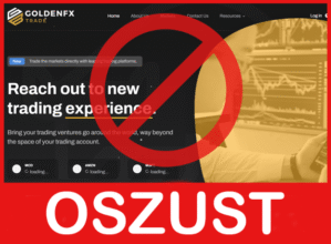 Golden FX Trade twarz ekran