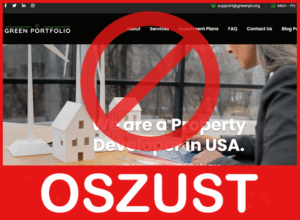 Green Portfolio twarz ekran