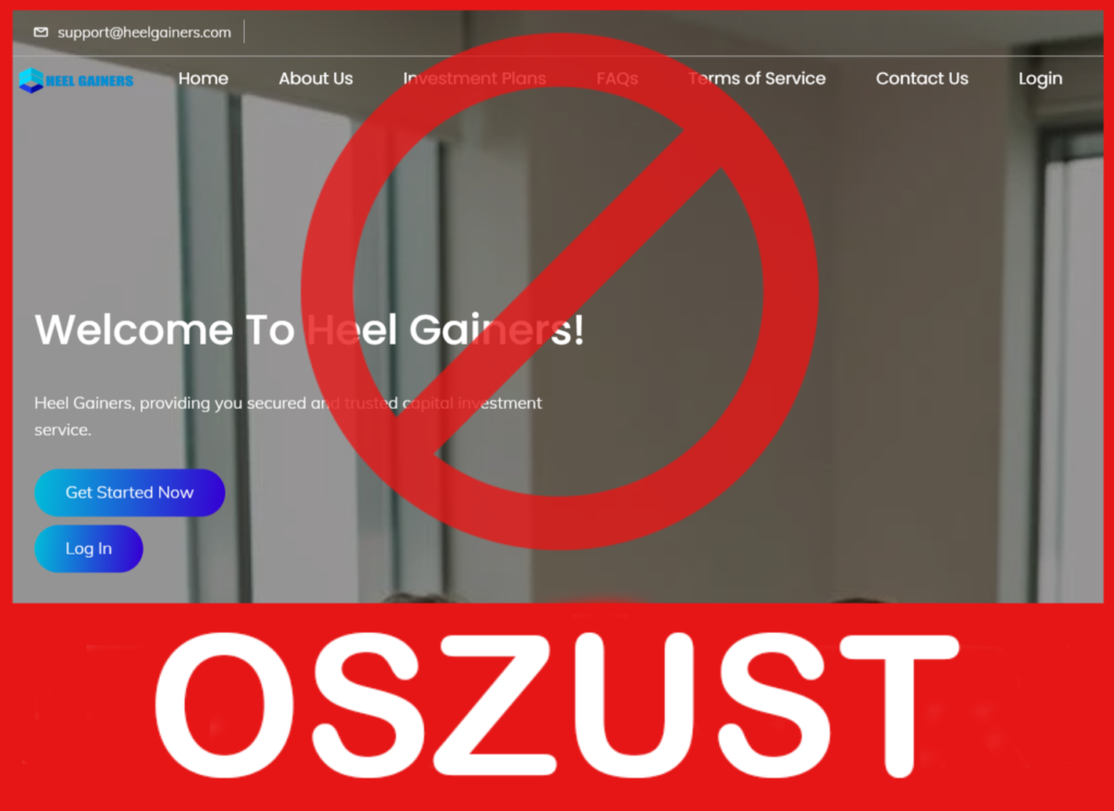 Heel Gainers twarz ekran