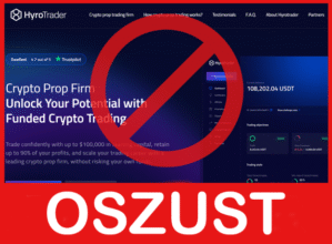 HyroTrader twarz ekran