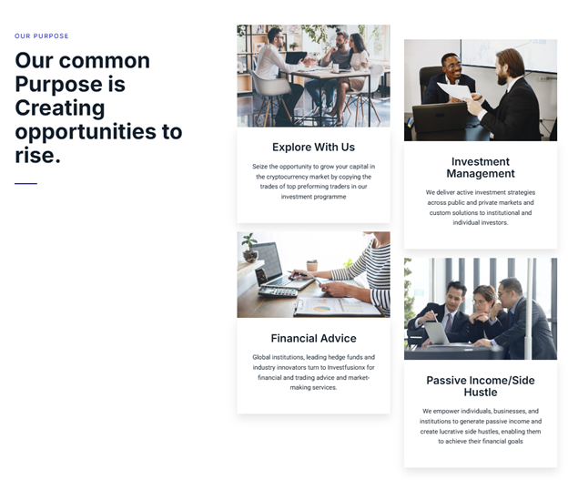 Investfusionx 1 ekran