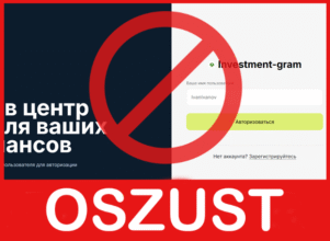 Investment Gram twarz ekran