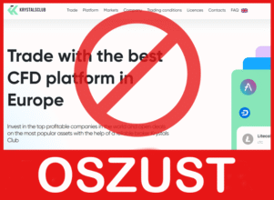 Krystals Club twarz ekran