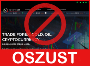 Musk Trust twarz ekran