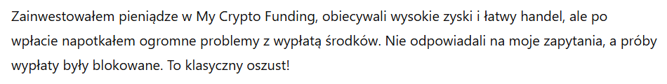 My Crypto Funding 3 ekran