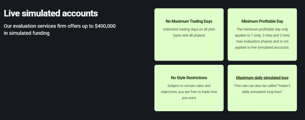 My Funded FX 2 ekran