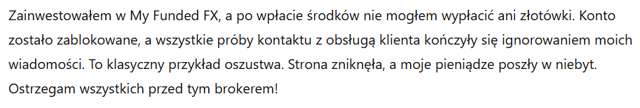 My Funded FX 3 ekran