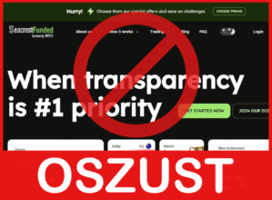 My Funded FX twarz ekran