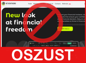 Netview Trading twarz ekran